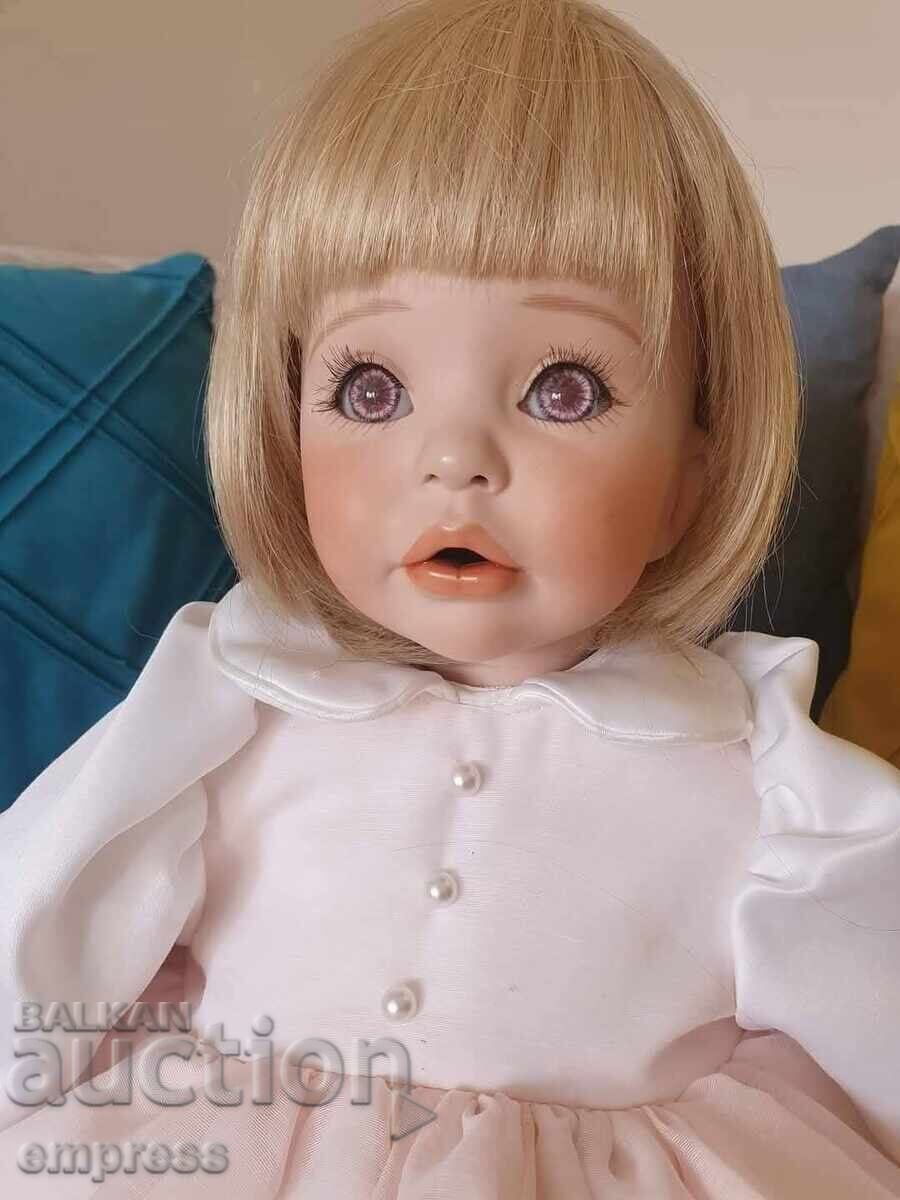 Auction Porcelain doll Celia Auction Porcelain doll Celia