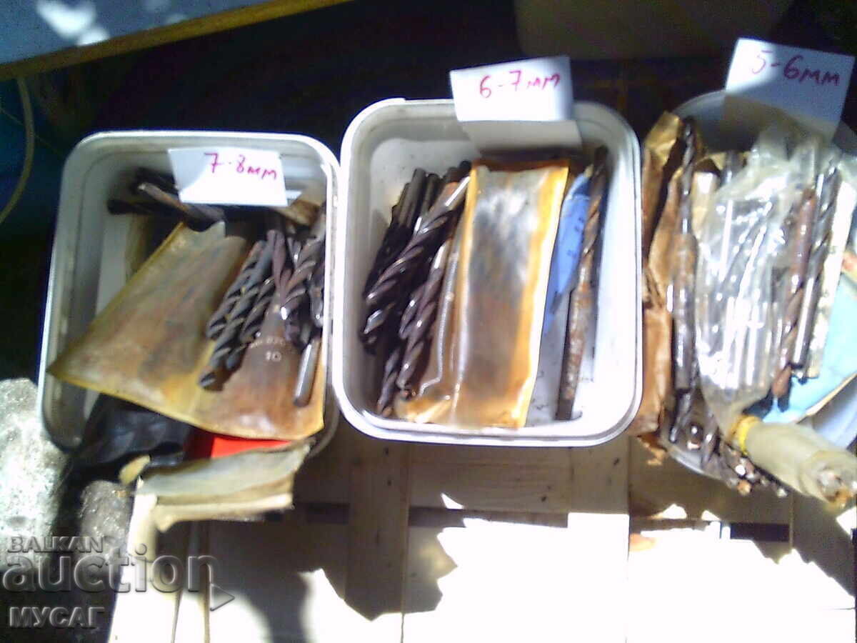 Τρυπάνια αχρησιμοποίητα παλιά 1990 Βουλγαρικά από 1 έως 10 χιλ - 5