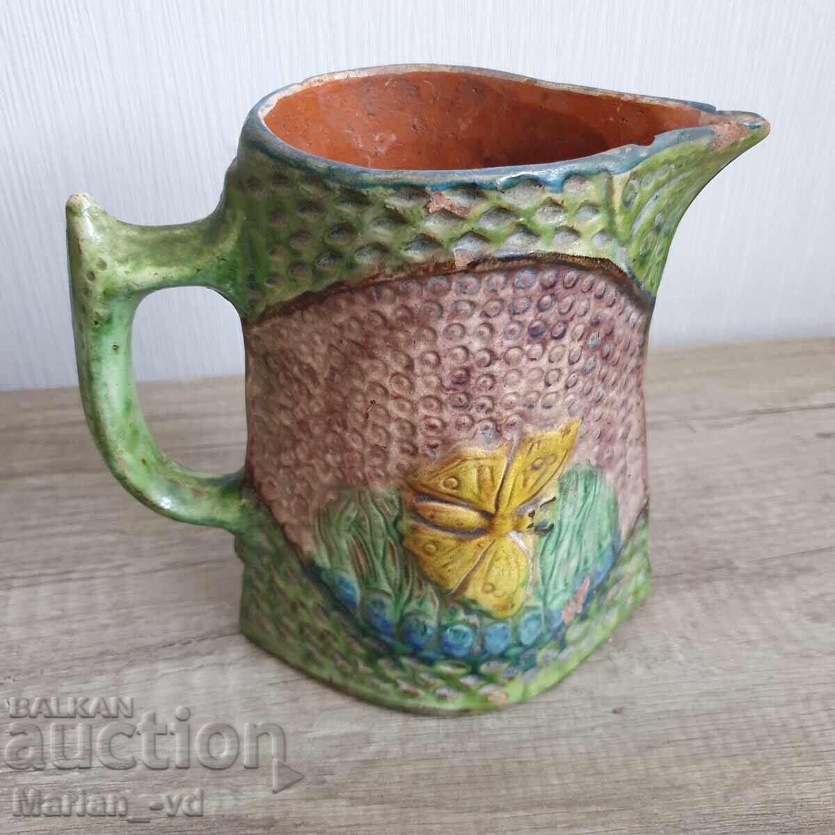 Стара керамична кана - 5