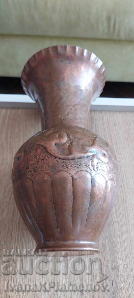 Vas de cupru pentru cunoscători, înălțime 23cm - 5