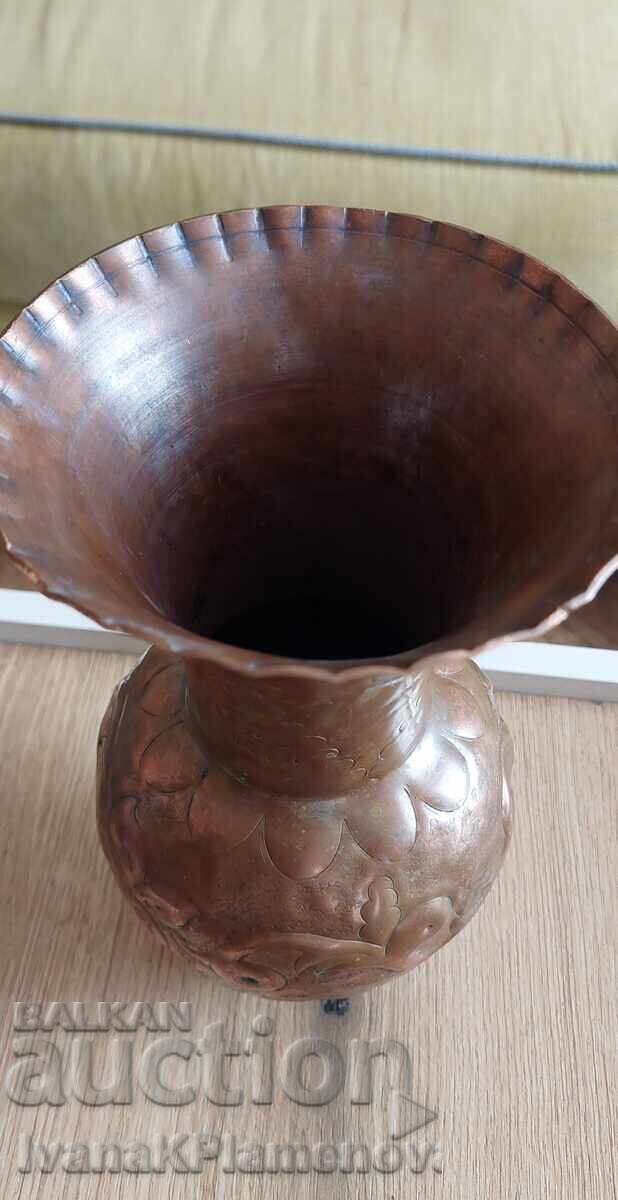 Vas de cupru pentru cunoscători, înălțime 23cm - 7