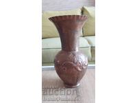 Vas de cupru pentru cunoscători, înălțime 23cm