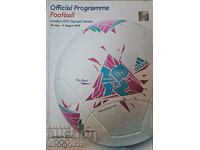 Program Fotbal Jocurile Olimpice Londra 2012