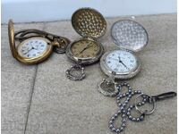 LOT CEASURI DE BUZUNAR CU CUARȚ CEAS DE BUZUNAR