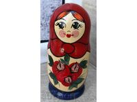 MARE PĂPUȘĂ MATRIOȘKA RUSĂ SEMNATĂ
