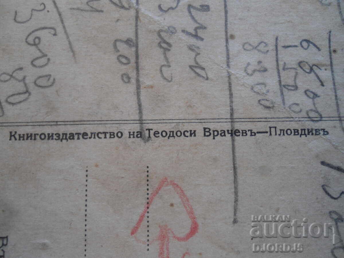 Δημοπρασία Παλιά φωτογραφία, Γενική άποψη της πόλης Φιλιππούπολης (Plovdiv)