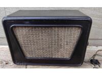 VECHE PRIZĂ RADIO DIN BACLITĂ, NEFUNCȚIONALĂ, RADIO PENTRU INTERIOR