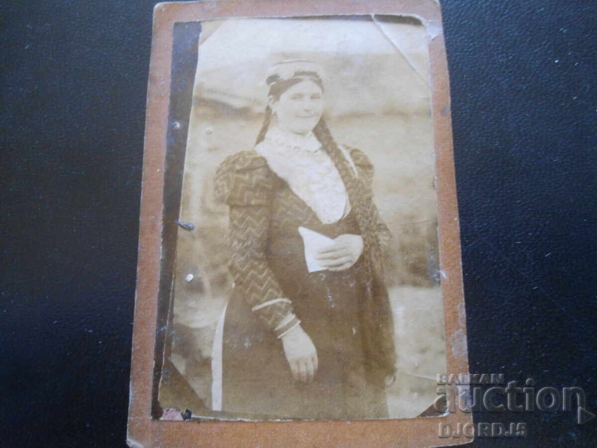 Old photo, cardboard Old photo, cardboard