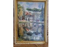 An old painting by a Bulgarian author