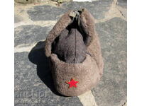 Bŭlgarska voenna zimna voĭnishka μάλλινη σκούφια ushanka
