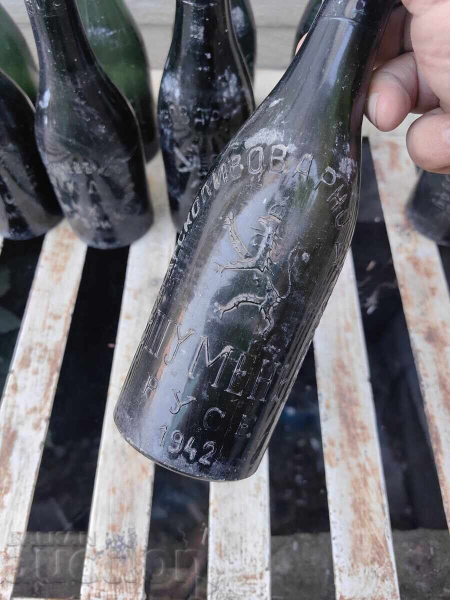 LOT 21 BEER BOTTLES SLAVCHEV SHUMEN RUSE BOTTLE HEALTHY - 6