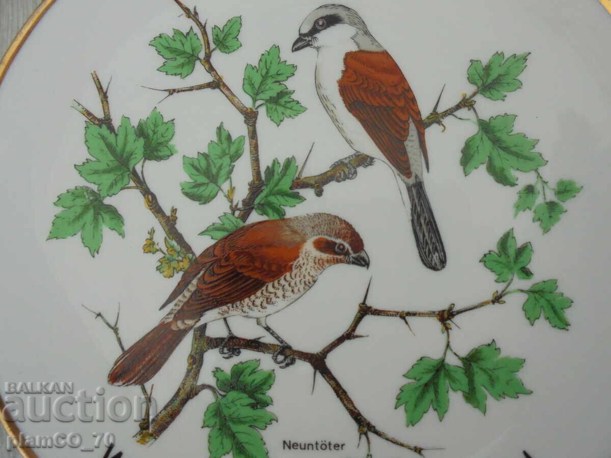 №*8145 Παλιό διακοσμητικό πιάτο πορσελάνης / πάνελ με τιμή 10.00 BGN | € 5.11