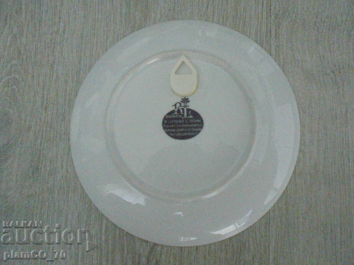 Δημοπρασία №*8145 Παλιό διακοσμητικό πιάτο πορσελάνης / πάνελ