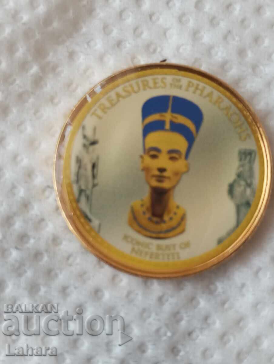 1 liră 2007 Egipt, Nefertiti