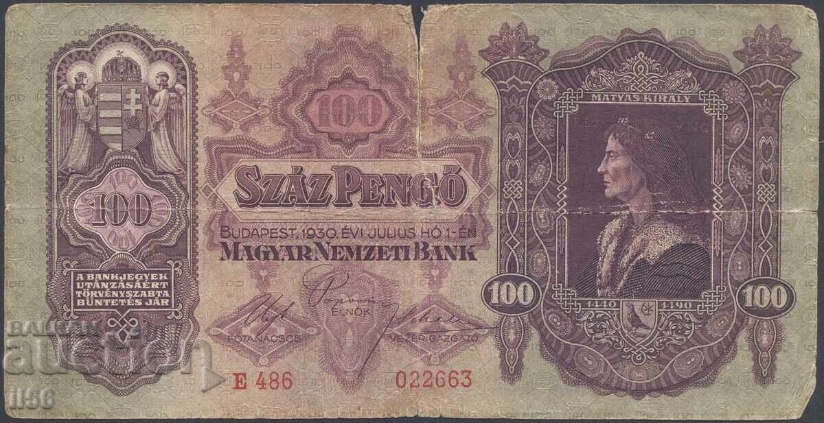 Hungary - 100 Pengő 1930 Hungary - 100 Pengő 1930
