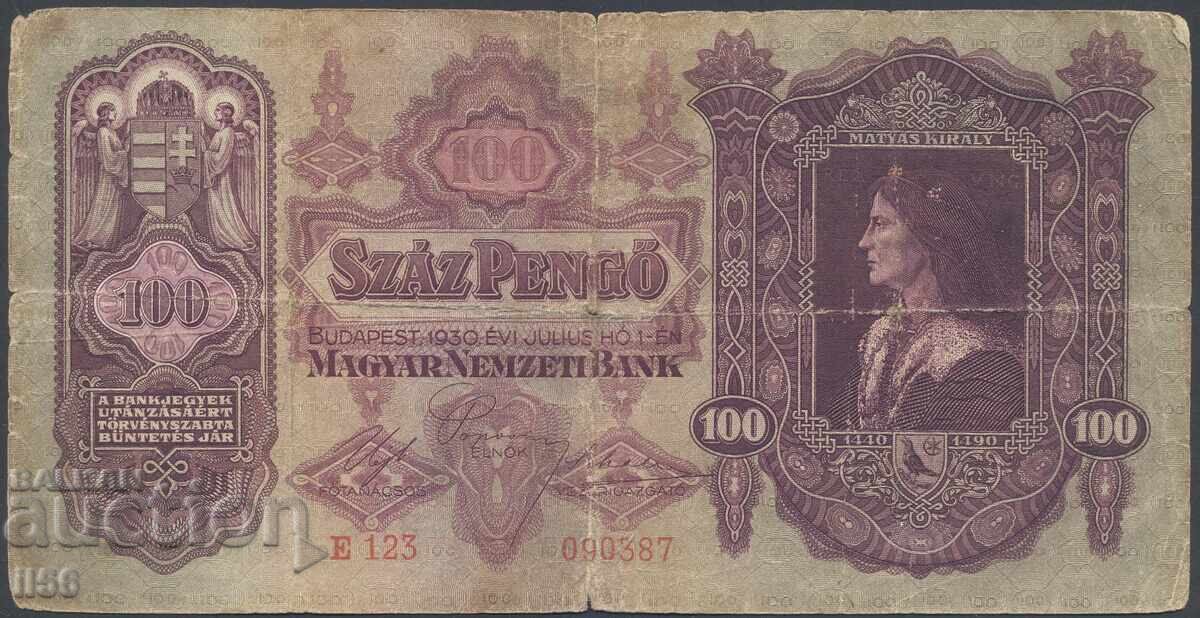 Hungary - 100 Pengő 1930