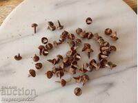 Old nails, small pegs for restoration