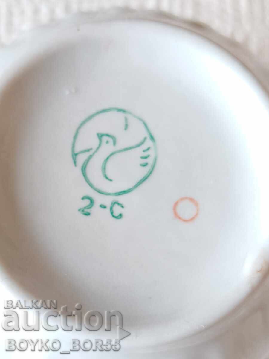 Set of Six Large Russian Soviet Porcelain Cups 1970s - 6