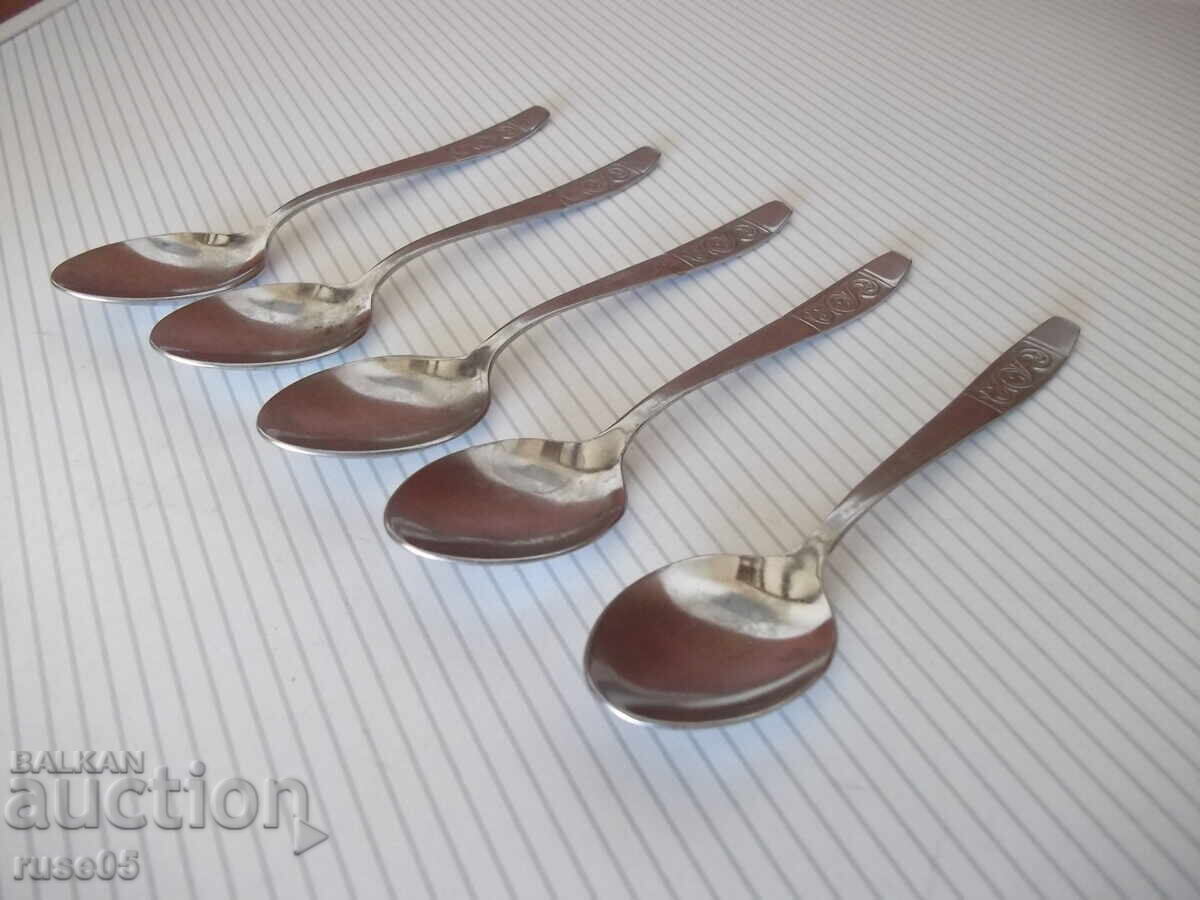 Παρτίδα από 5 τμχ. κουτάλια σοβιετικά με τιμή 10.00 BGN | € 5.11