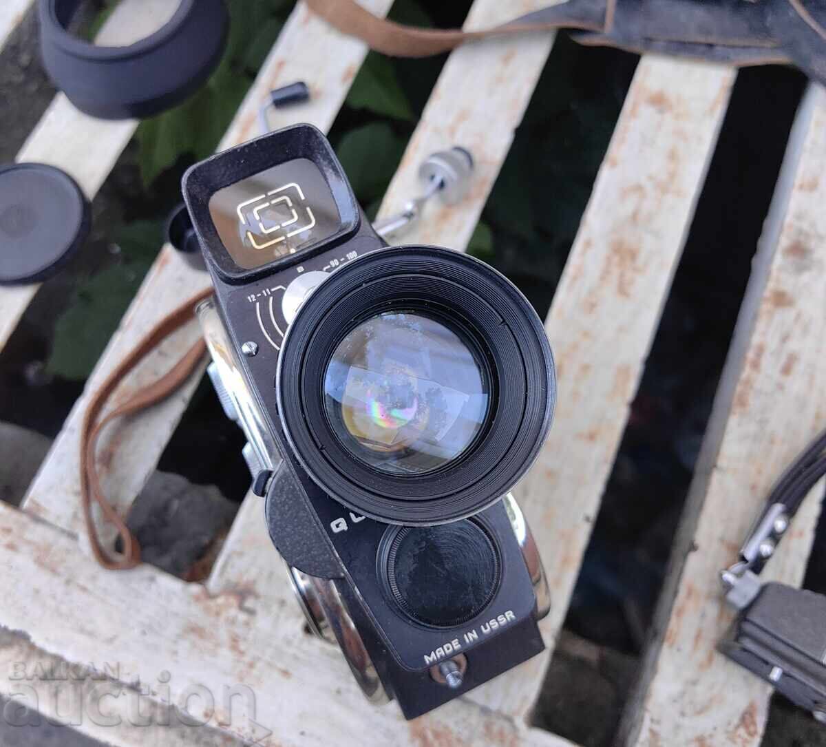 Livrarea CINECAMERA QUARZ 2M QUARZ URSS USSR CAMERA OBIECTIV