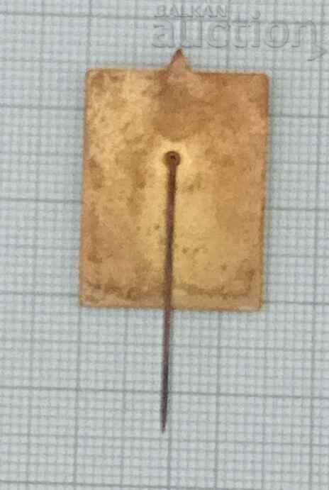 BTS SIXTH CONGRESS-CONVENTION 1982 BADGE with price 2.00 BGN | € 1.02 BTS SIXTH CONGRESS-CONVENTION 1982 BADGE with price 2.00 BGN | € 1.02