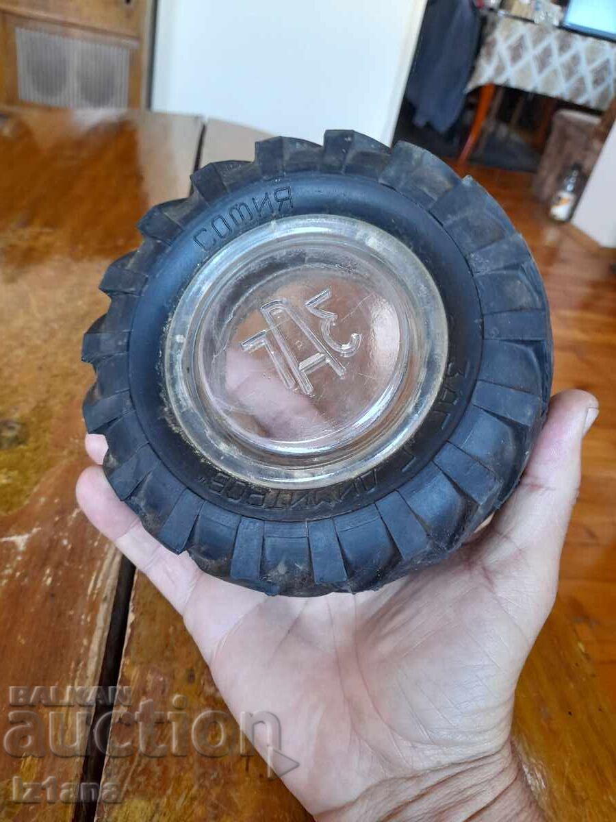 Auction  Old ashtray ZAG G. Dimitrov Sofia