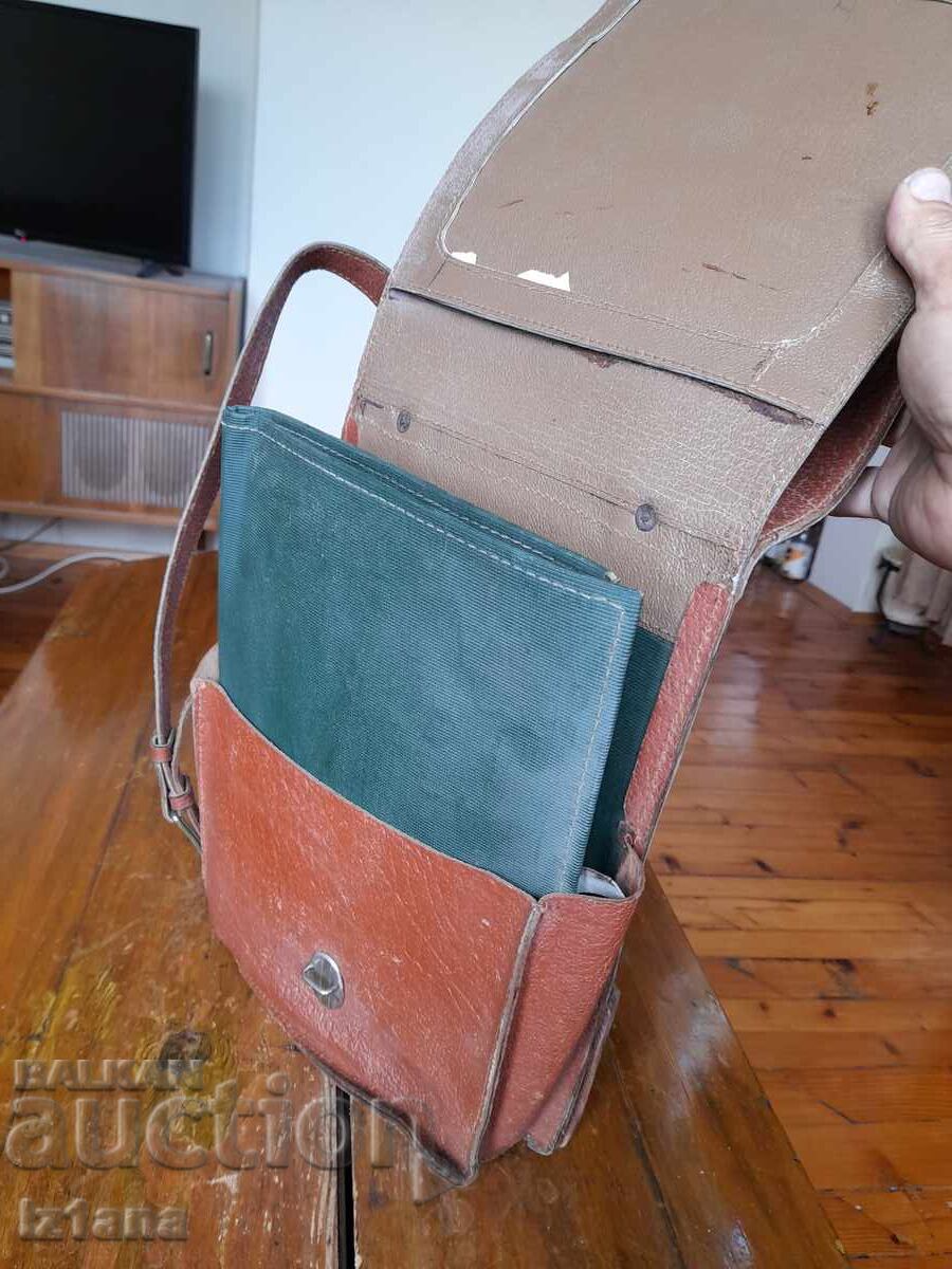 Delivery of Old commander's, officer's bag