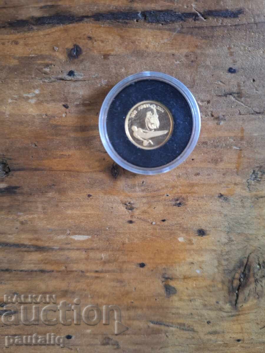 5 leva 2002 g Ολυμπιακοί Αγώνες Αθήνα γυμναστική με τιμή 400.00 BGN | € 204.52