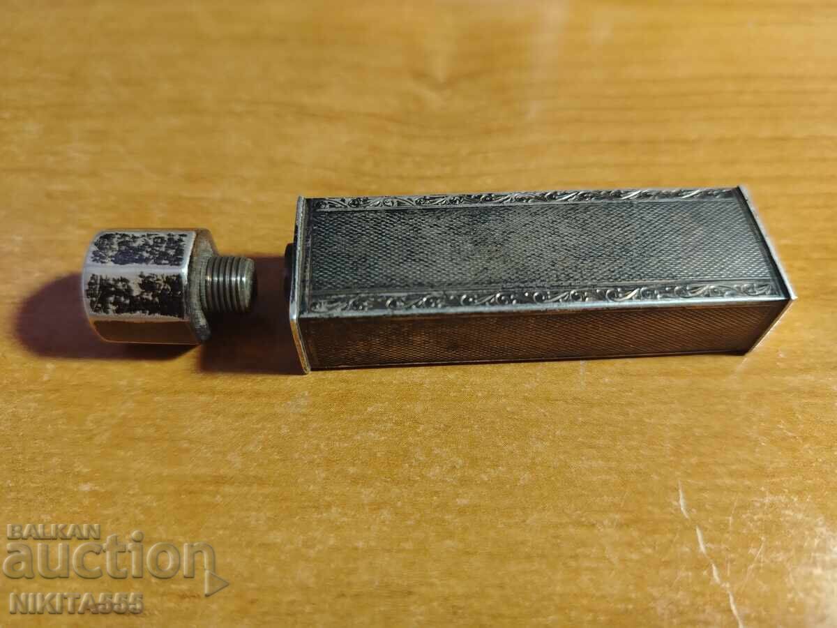 Old silver perfume bottle D.K. 935 - 5