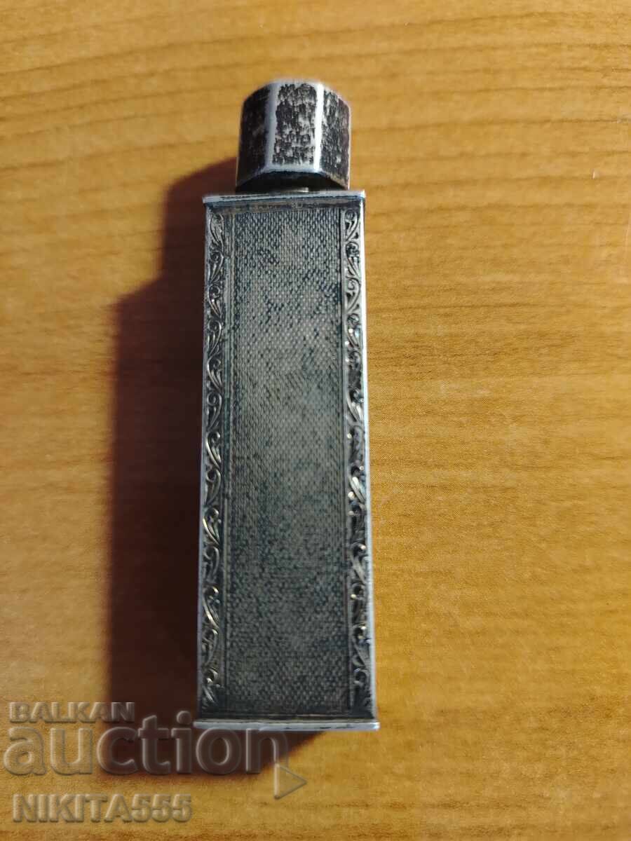 Old silver perfume bottle D.K. 935