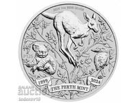 Silver 125 years since the establishment of the Perth Mint