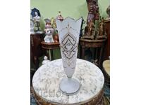 Vază antică rară Harach Bohemia din secolul al XIX-lea
