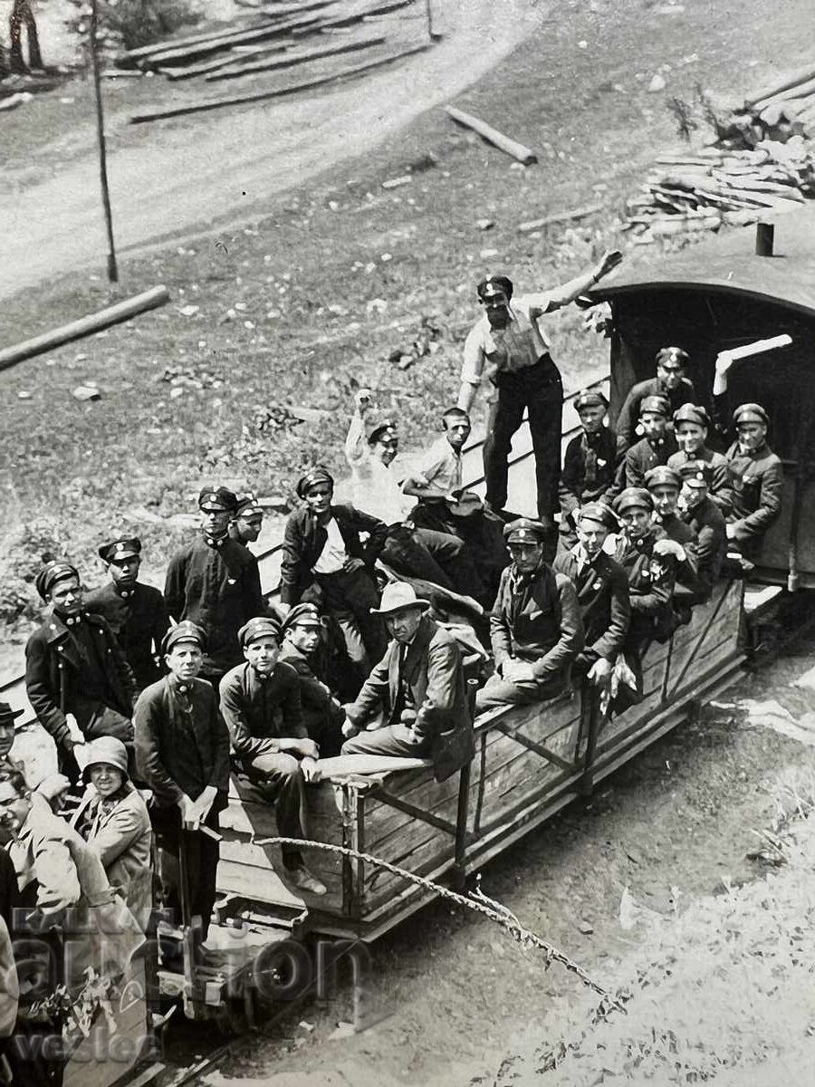Delivery of 1931 Photo Postcard Train Narrow Gauge Rila Monastery Line Delivery of 1931 Photo Postcard Train Narrow Gauge Rila Monastery Line