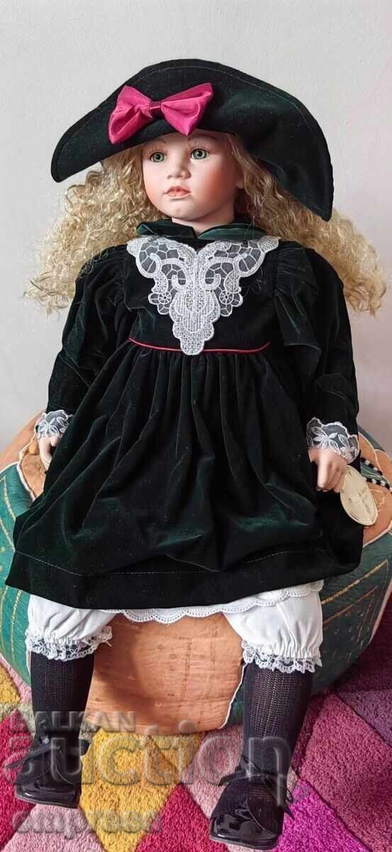 Δημοπρασία Πορσελάνινη κούκλα Alberon - Gabriella