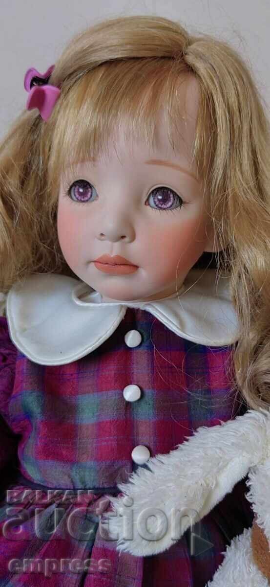 Porcelain doll Celia with price 250.00 BGN | € 127.82