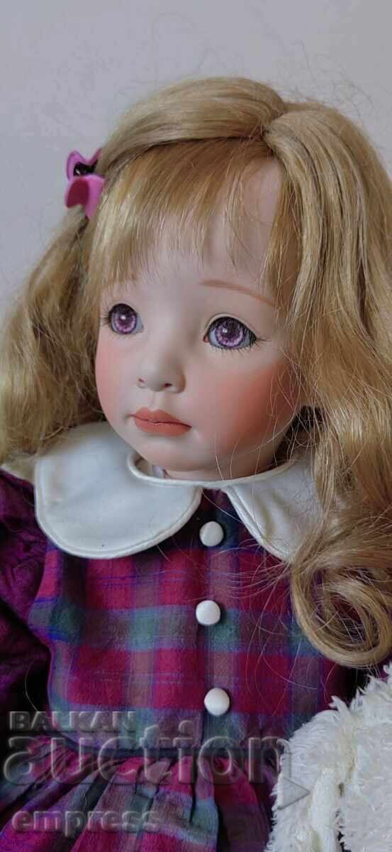 Auction  Porcelain doll Celia