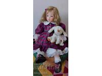 Păpușă de porțelan Celia