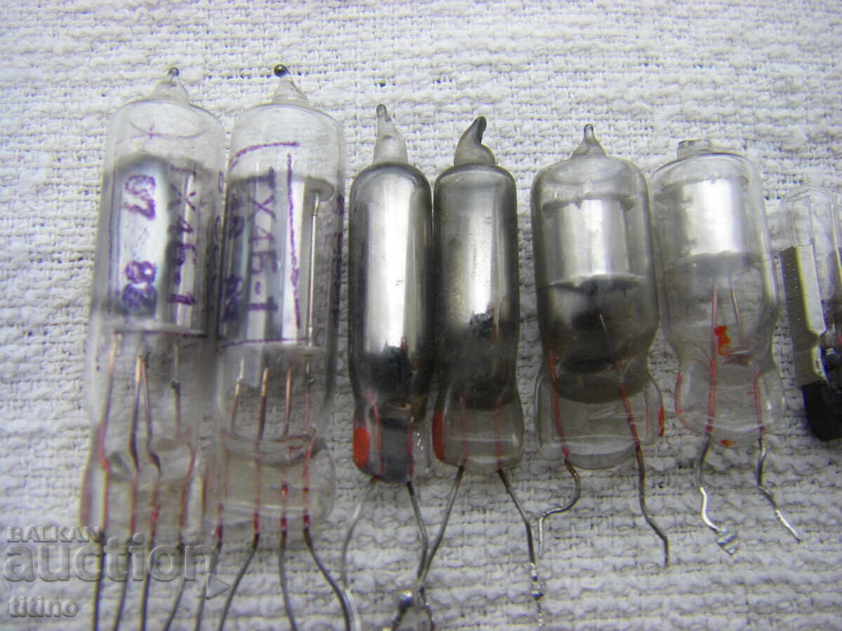 Radio tubes and incandescent light bulbs - 5