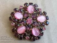 Old brooch with stones jewelry jewelry
