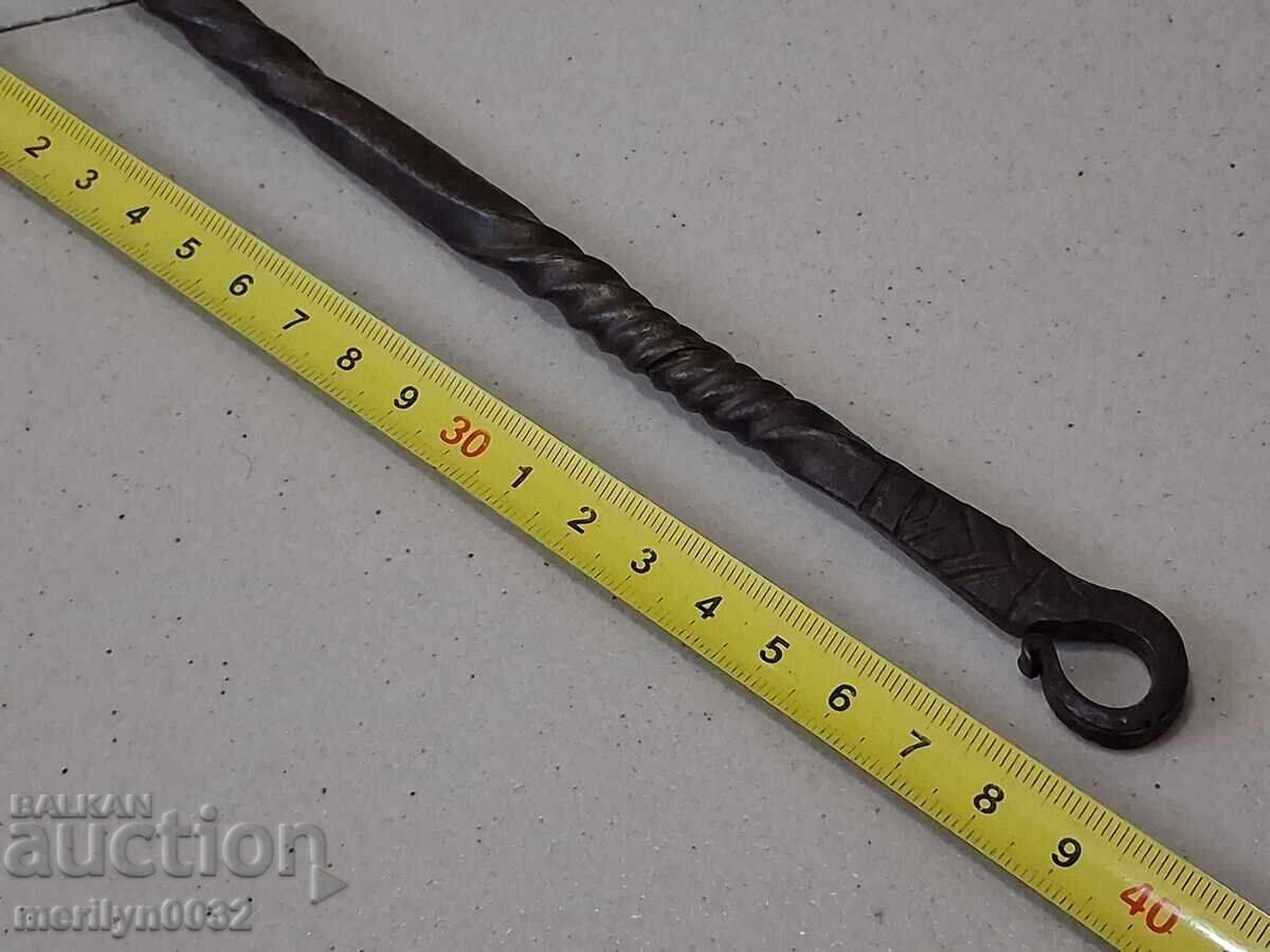 Παράδοση Παλιά κουτάλα χύτευσης για χύτευση βολίδων χυτοσίδηρος Παράδοση Παλιά κουτάλα χύτευσης για χύτευση βολίδων χυτοσίδηρος