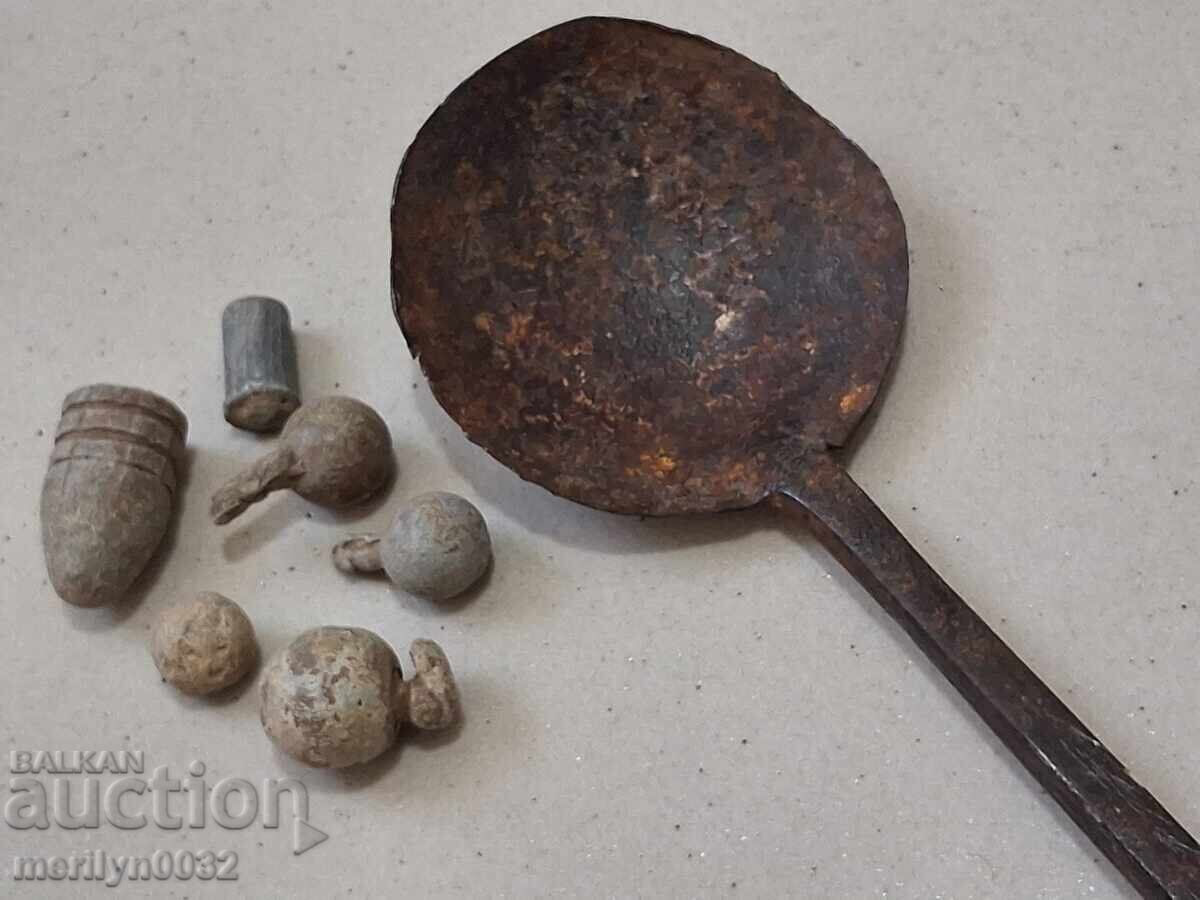 Παλιά κουτάλα χύτευσης για χύτευση βολίδων χυτοσίδηρος - 5 Παλιά κουτάλα χύτευσης για χύτευση βολίδων χυτοσίδηρος - 5