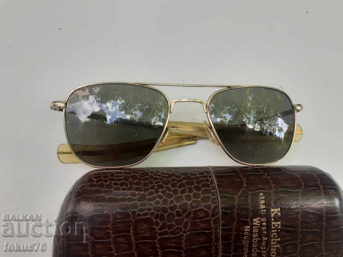 Ochelari de pilot American Optical 12K GF Ochelari de pilot American Optical 12K GF