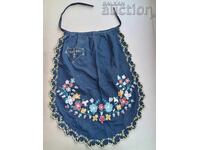 Antique hand-embroidered apron