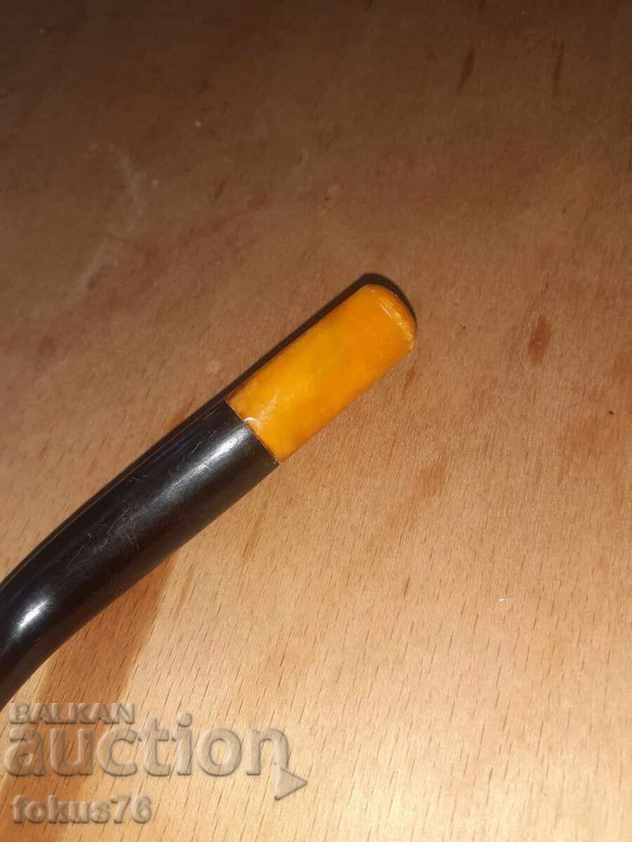 Стара османска лула чибук калюмет кехлибар морска пяна - 5 Стара османска лула чибук калюмет кехлибар морска пяна - 5