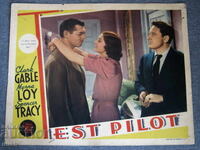 1938 Test pilot Metro Goldwn Mayer лобикард плакат афиш филм