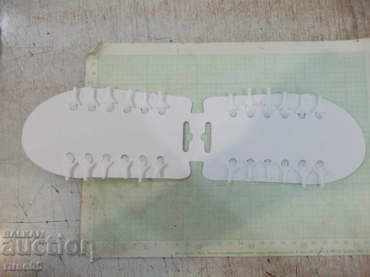 Auction  Silicone ties, 12 pcs, white, new