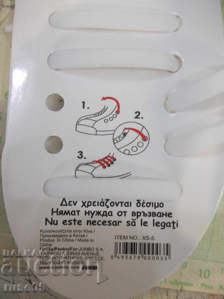 Delivery of Silicone ties, 12 pcs, white, new