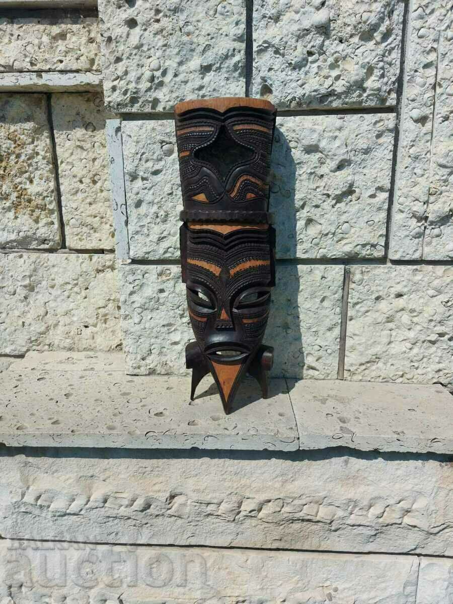 MOZAMBIQUE AUTHENTIC LARGE AFRICAN MASK TOTEM AFRICA with price 90.00 BGN | € 46.02
