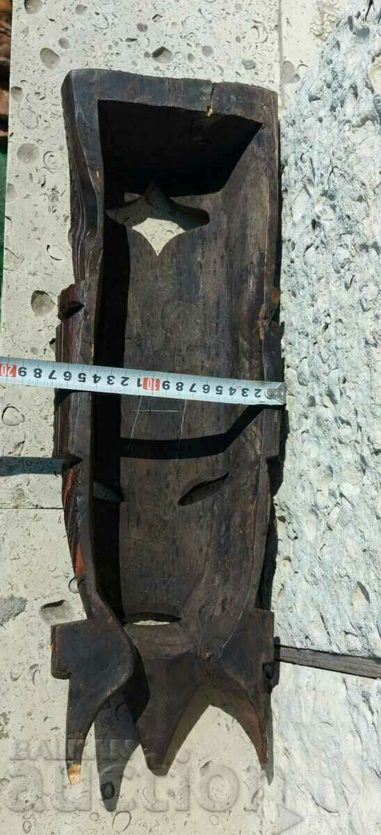 Delivery of MOZAMBIQUE AUTHENTIC LARGE AFRICAN MASK TOTEM AFRICA