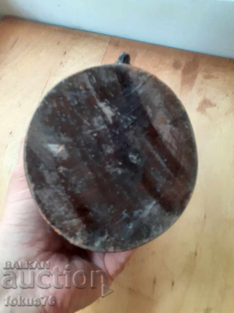 Μοναδική παλιά κούπα κανάτα - βουλγαρική κεραμική - 7